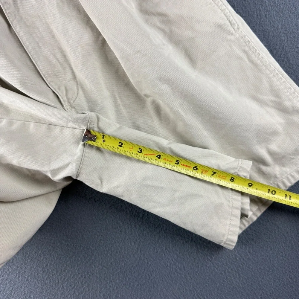 Vintage Polo Ralph Lauren Shorts Men's 31 (Fits 30) Beige Double Pleated 9